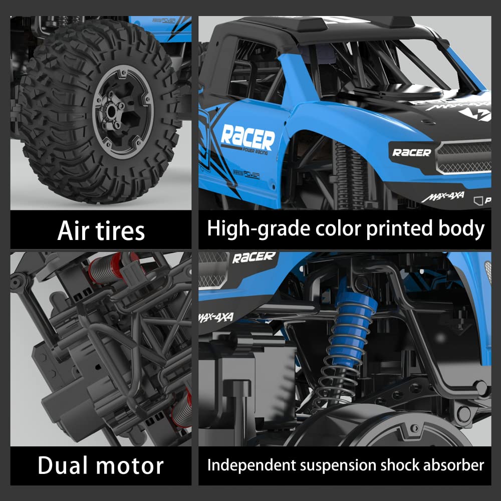 Amazon.co.jp: 35CM大型RCカー水陸両用ビッグフットエレクトリック1:10